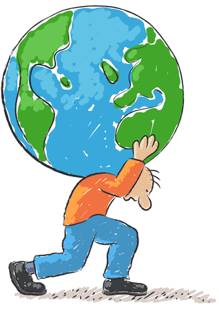 rule the worldのイラスト素材