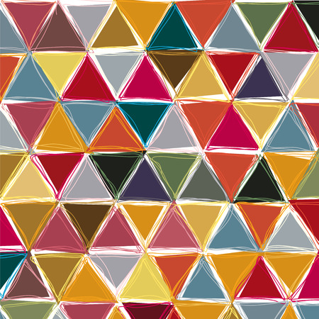 triangles backgroundのイラスト素材