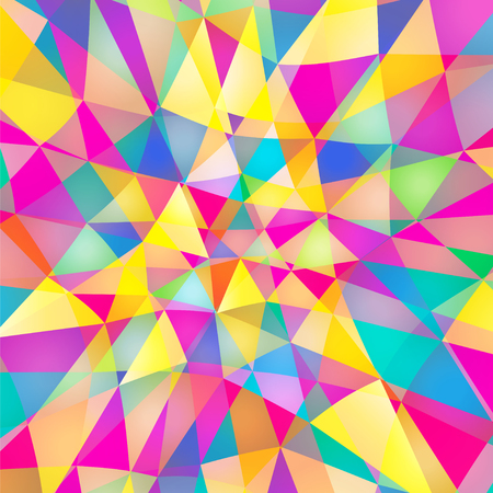 triangles backgroundのイラスト素材
