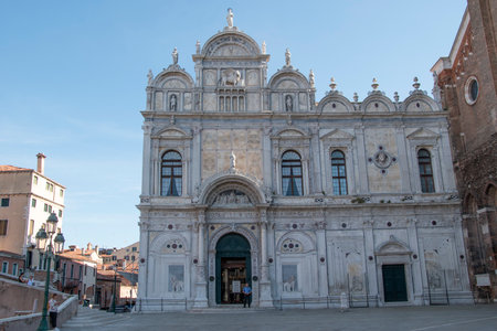 Scuola Grande di San Marco, City of Venice, Italy, Europeのeditorial素材