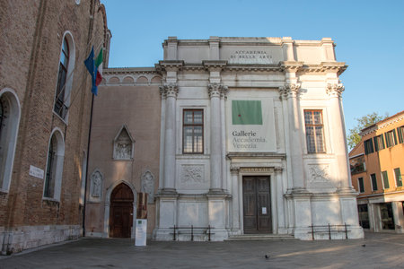 Gallerie dell'Accademia, museum in the city of Venice, Italy, Europeのeditorial素材