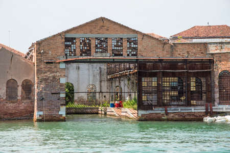 Murano Island in the Venetian Lagoon, City of Venice, Italy, Europeの写真素材
