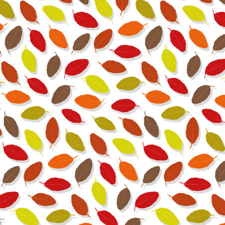 Decorative background with citrus plant parts, seamless pattern.のイラスト素材