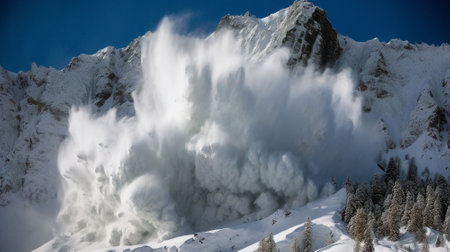 Winter in the Swiss Alps (Braunwald, Switzerland)の素材