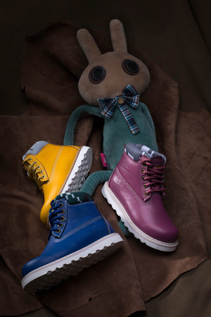 Boots with decorative itemsのeditorial素材