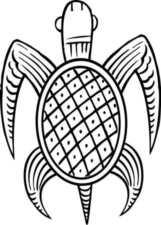 Ethnic turtleの写真素材
