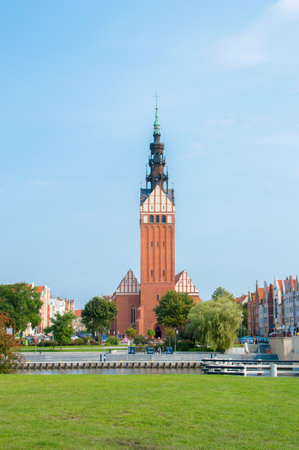 13th-century tower of St. Nicholas Cathedral.のeditorial素材
