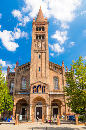 Potsdam, Germany - August 17, 2018: Roman Catholic Church of St. Peter and Paul.のeditorial素材