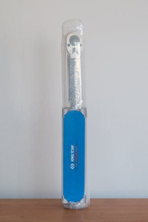 Pruszcz Gdanski, Poland - March 22, 2019: King Tony torque wrench.のeditorial素材