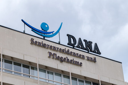 Hanover, Germany - June 8, 2019: Dana senior residences and nursing homes.のeditorial素材