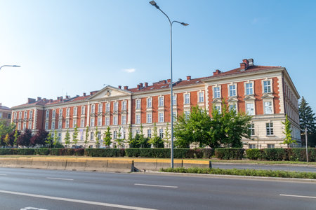Krakow, Poland - July 28, 2019: Institute of Dentistry in Krakow.のeditorial素材