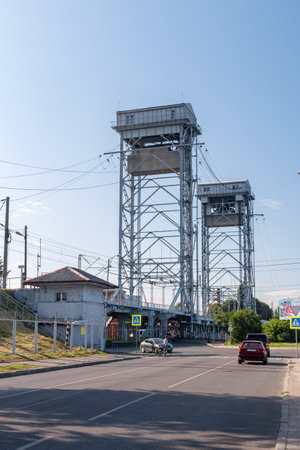 Kaliningrad, Russia - August 4, 2019: Zheleznodorozhnaya in Kaliningrad.のeditorial素材