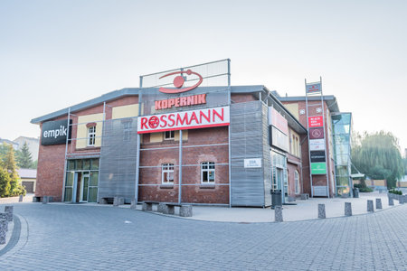 Kwidzyn, Poland - September 22, 2019: Kopernik retail park.のeditorial素材