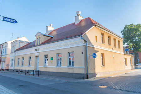 Kwidzyn, Poland - September 22, 2019: Czarna Sala of Kwidzyn Cultural Center.のeditorial素材