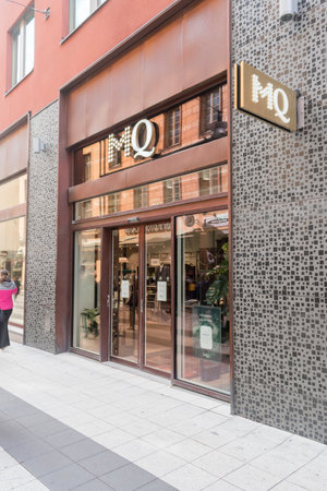 Stockholm, Sweden - September 24, 2019: MQ fashion store in Stockholm.のeditorial素材