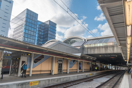 Stockholm, Sweden - September 24, 2019: Stockholm Central station.のeditorial素材