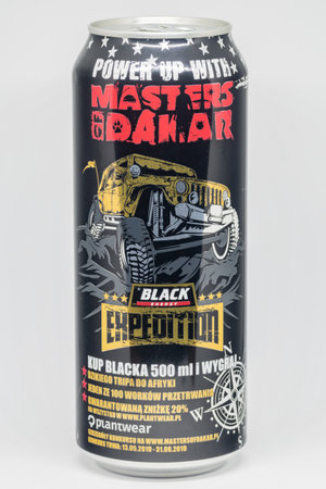 Pruszcz Gdanski, Poland - October 3, 2019: Black energy expedition edition.のeditorial素材