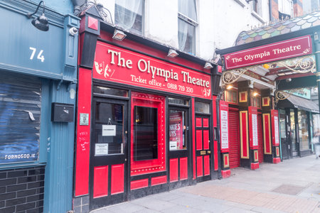 Dublin, Ireland - November 5, 2019: Olympia Theatre in Dublin.のeditorial素材