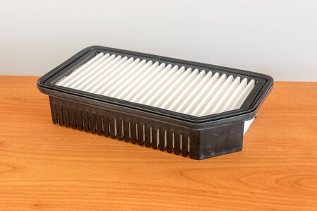New car engine air filter for car.の写真素材