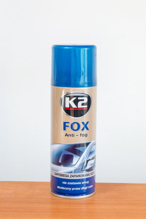 Pruszcz Gdanski, Poland - March 13, 2020: K2 Fox Anti - fog.のeditorial素材