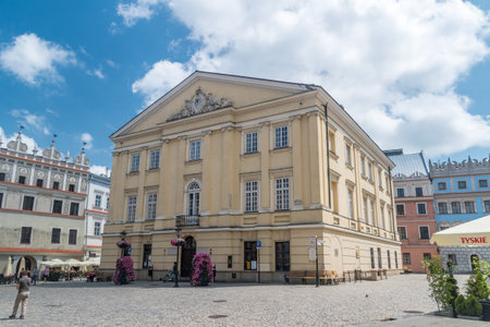 Lublin, Poland - June 11, 2020: Lublin Crown Tribunal.のeditorial素材