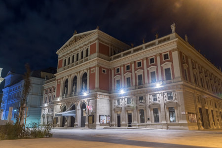 Vienna, Austria - August 30, 2020: Vienna Philharmonic (VPO; German: Wiener Philharmoniker) at...