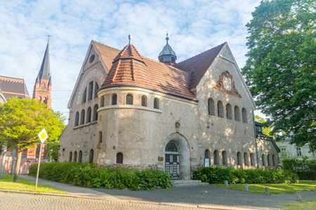 Gorlitz, Germany - June 2, 2021: Church of the Holy Spirit.のeditorial素材