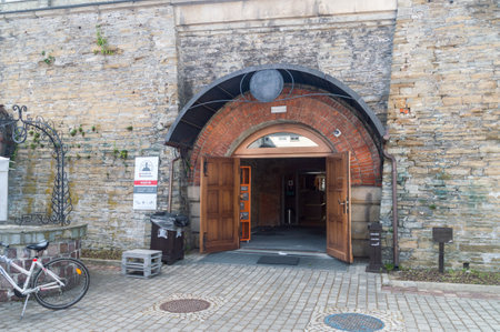Zywiec, Poland - June 6, 2021: Museum of Brewery.のeditorial素材