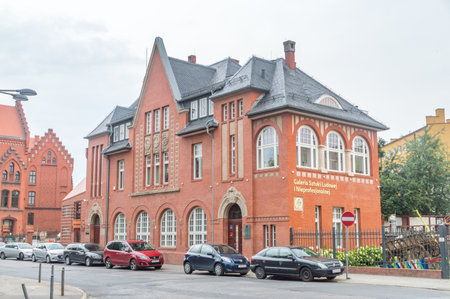 Bydgoszcz, Poland - July 25, 2021: Gallery of Folk and Non-professional Art.