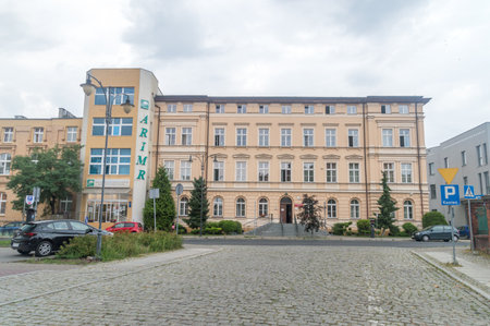 Torun, Poland - July 26, 2021: Agency for the Restructuring and Modernization of Agriculture and Pedagogical Library Brigadier General, professor Elzbieta Zawacka in Torun.のeditorial素材