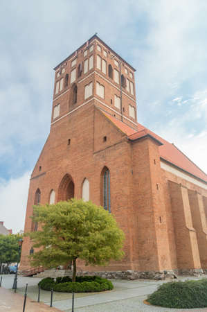 Minor Basilica of Beheadings of St. John the Baptist in Chojnice, Poland.