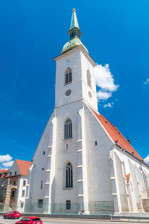 Bratislava, Slovakia - May 31, 2022: The St Martin's Cathedral.のeditorial素材