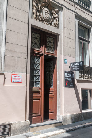 Sarajevo, Bosnia and Herzegovina - June 3, 2022: Museum Of Crimes Against Humanity And Genocide 1992-1995.のeditorial素材