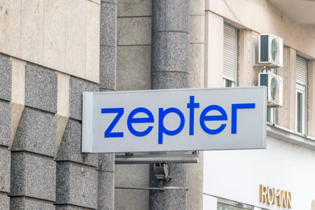 Belgrade, Serbia - June 7, 2022: Logo of Zepter.のeditorial素材