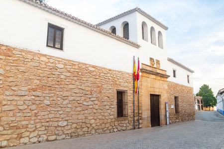 El Toboso, Spain - September 15, 2023: Museum House of Dulcinea del Toboso.のeditorial素材