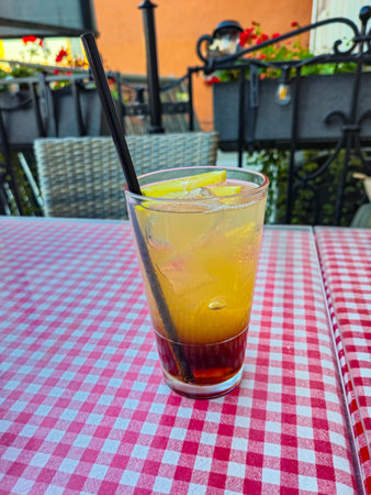 Long Island Iced Tea drink.の写真素材
