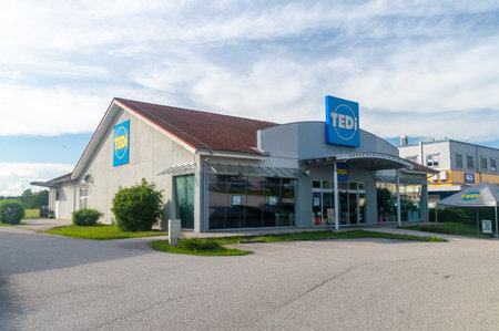 Ansfelden, Austria - June 2, 2024: TEDi households store.のeditorial素材