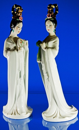   porcelain figurineの写真素材