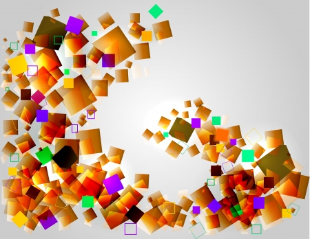 squares  vector designのイラスト素材