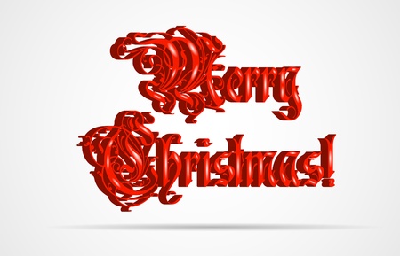 Christmas background with text. Vector illustration.のイラスト素材
