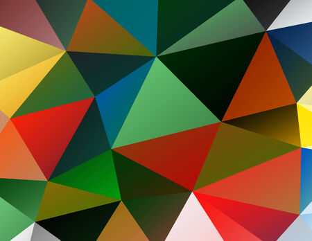 Triangle background. Colorful polygons. Abstract background in modern styleのイラスト素材