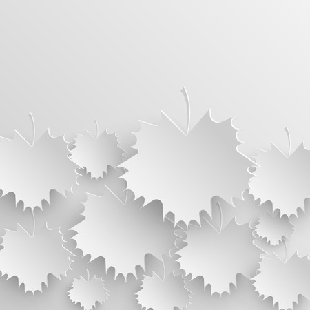 Autumn leaves background design pattern. Leaf and season nature, fall plant, maple foliage, brown bright, seasonal natural frame, pattern floral, autumnal flora illustrationのイラスト素材