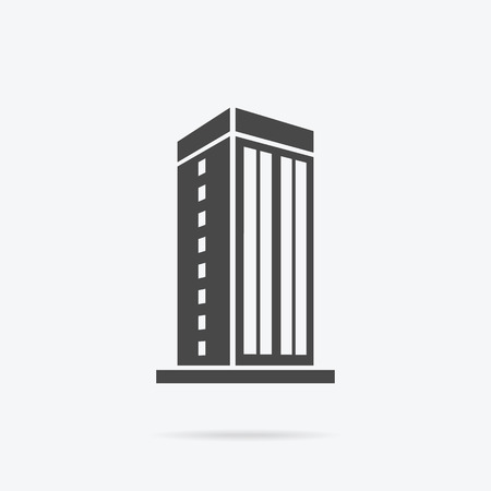 Skyscraper building icon.のイラスト素材
