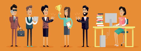 Business People Charactersのイラスト素材