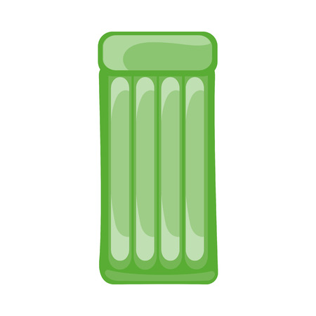 Floating Mattress Vector in Flat Style Designのイラスト素材