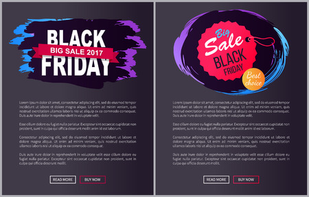 Big Sale Black Friday Round Hanging Tag Stamp Iconのイラスト素材