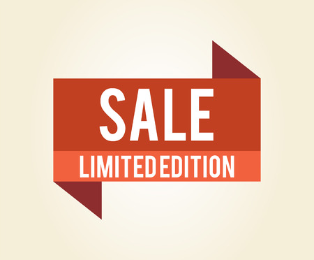 Sale Limited Edition Icon Vector Illustrationのイラスト素材