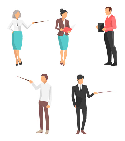Set of icons business peopleのイラスト素材