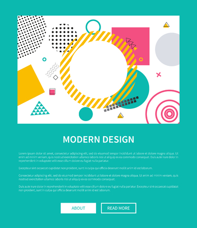 Modern Design Blue Page on Vector Illustrationのイラスト素材