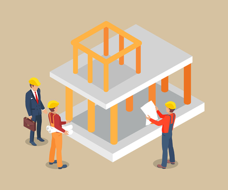 Architecture Project, Planing Process, Color Cardのイラスト素材